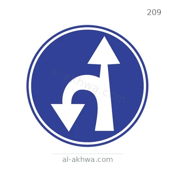 شاخصة المرور رقم 209