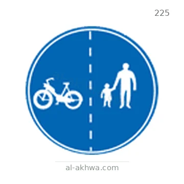 شاخصة المرور رقم 225
